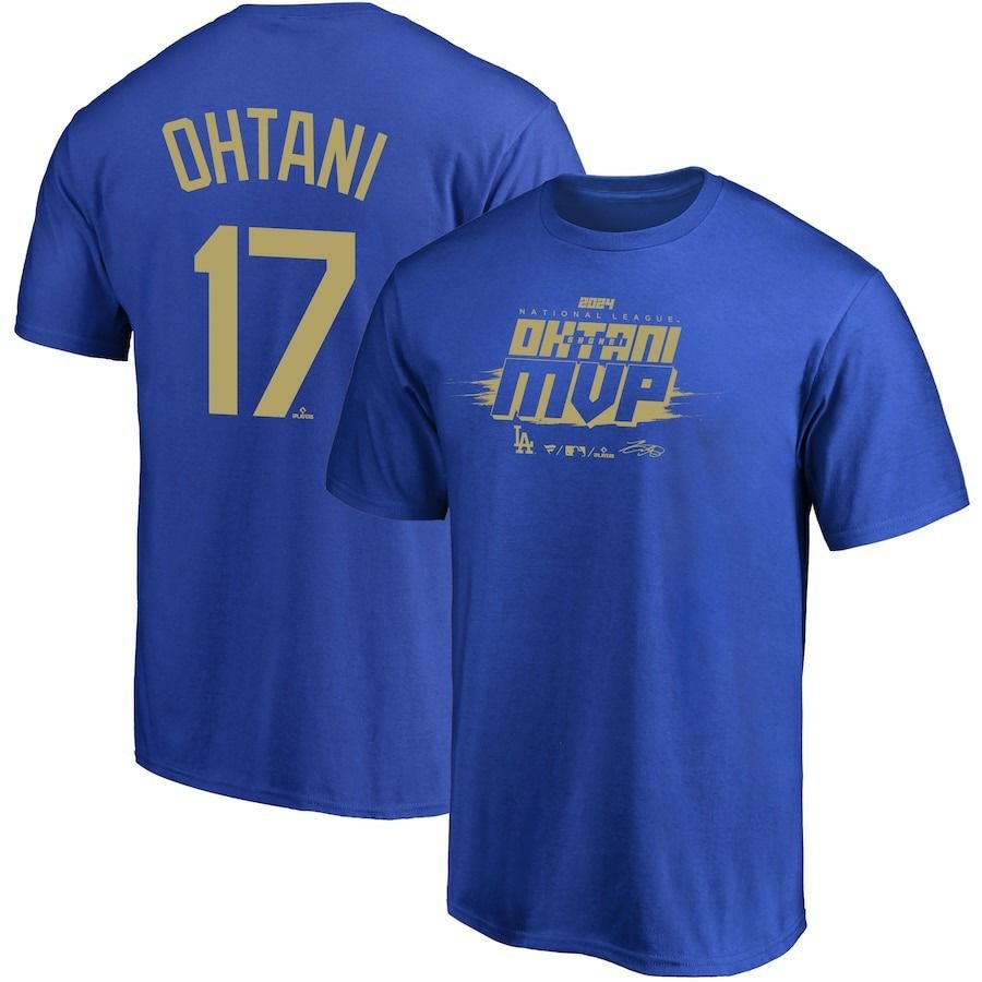 MLB 大谷翔平 ドジャース Tシャツ 2024 ネーム&ナンバー T-Shirt