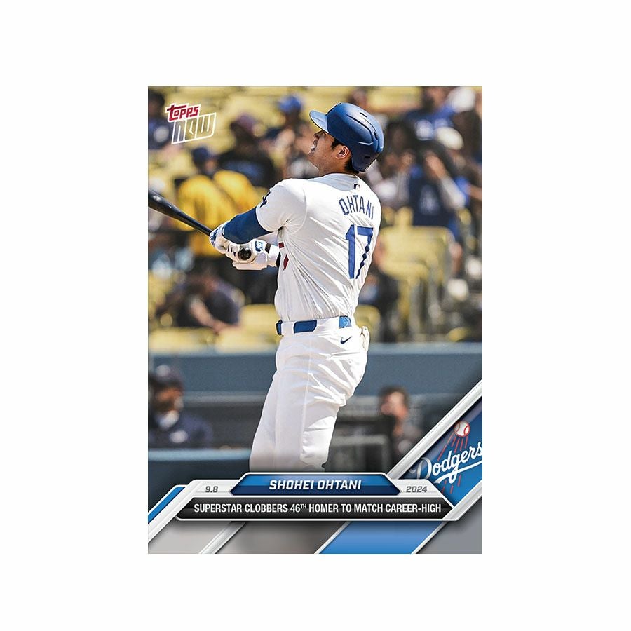 MLB 大谷翔平 ドジャース トレーディングカード 2024 Topps Now #106