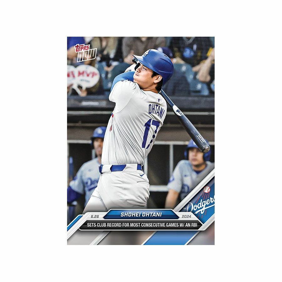 MLB 大谷翔平 ドジャース トレーディングカード 2024 Topps Now #351