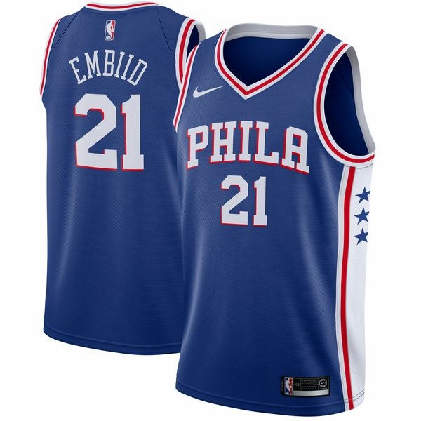 NBA シクサーズ 76ers　ジョエル・エンビード　ユニフォーム　バスケ Nike フィラデルフィア・セブンティシクサーズ ジョエル・エンビード