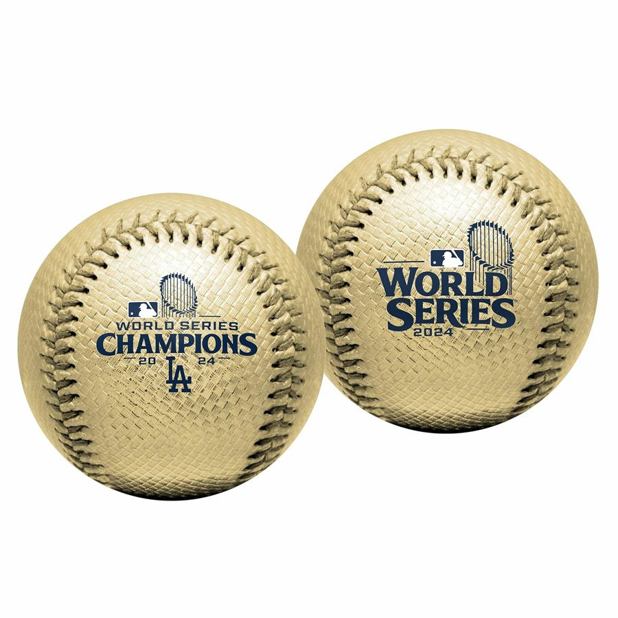 MLB ドジャース ボール 【現地買付】ワールドシリーズ2024優勝記念