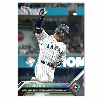 WBC 吉田正尚 Japan トレーディングカード 侍JAPAN 日本代表 Lnots 