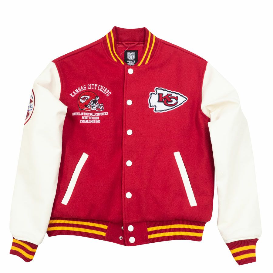 【美品・希少】CHIEFS チーフス NFL ジャケット 2XL Kansas City Chiefs Windbreaker Large NFL Jacket Sports Illustrated