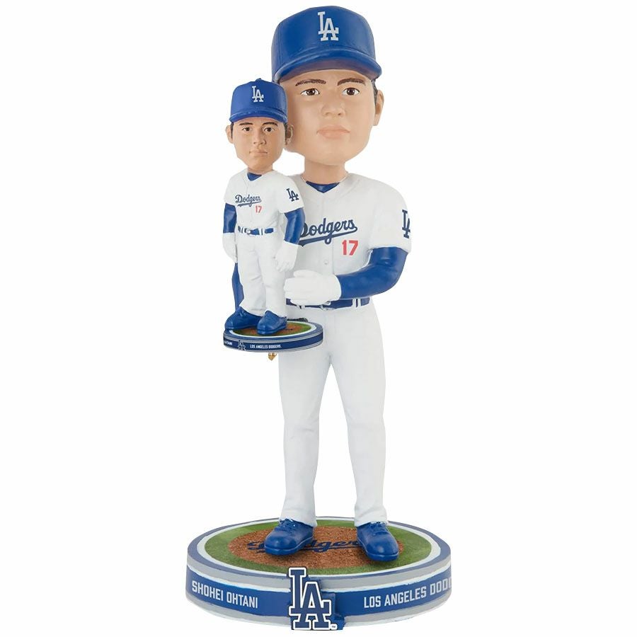 セール！MLB 大谷翔平 50/50 ミニボブル フィギュア 17/ドジャース アウトレット】大谷翔平 MLB ロサンゼルス・ドジャース 50-50達成記念