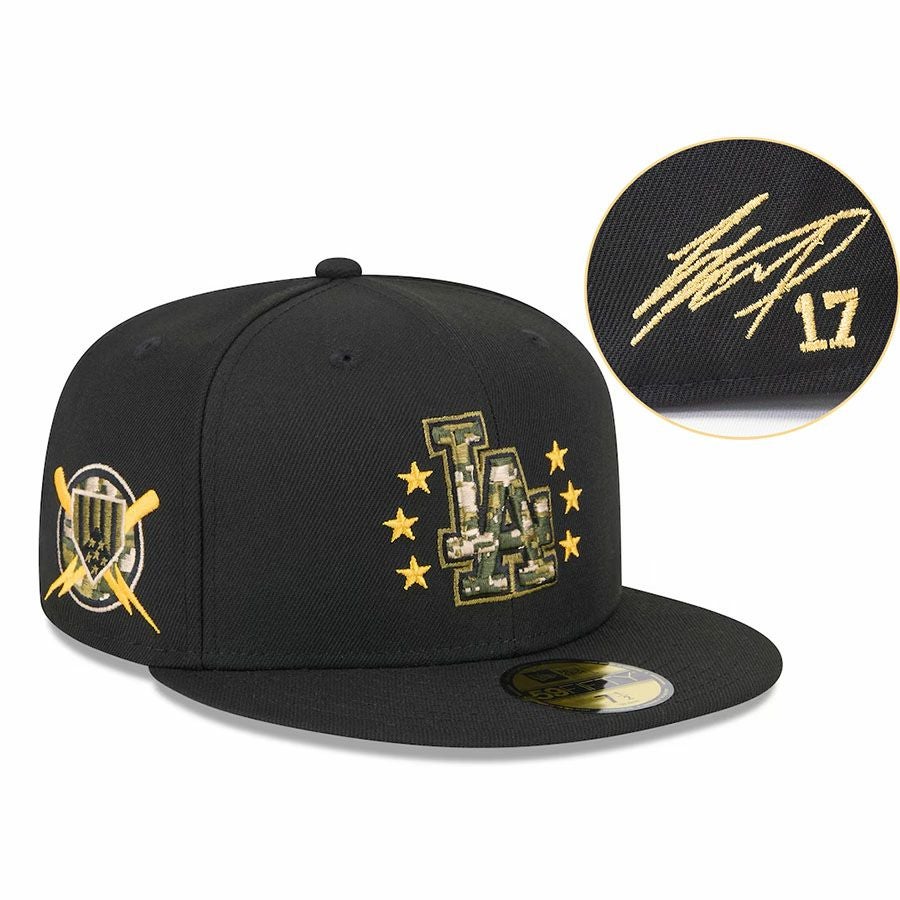 MLB 大谷翔平 ドジャース キャップ 2x MVPパッチ Dロゴ 9FIFTY