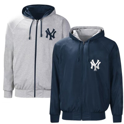 ヤンキース スタジャン MLB マジェスティック Majestic ネイビー 