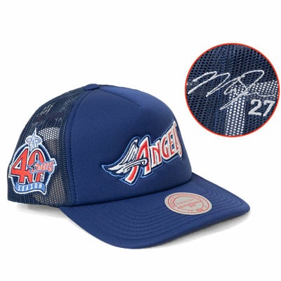 MLB マイク・トラウト エンゼルス キャップ 【海外カスタム】50周年 