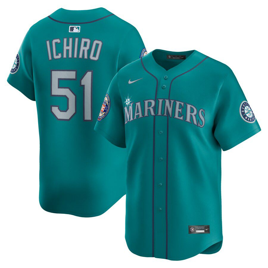 MLB イチロー マリナーズ ユニフォーム 2025 アメリカ野球 殿堂入り