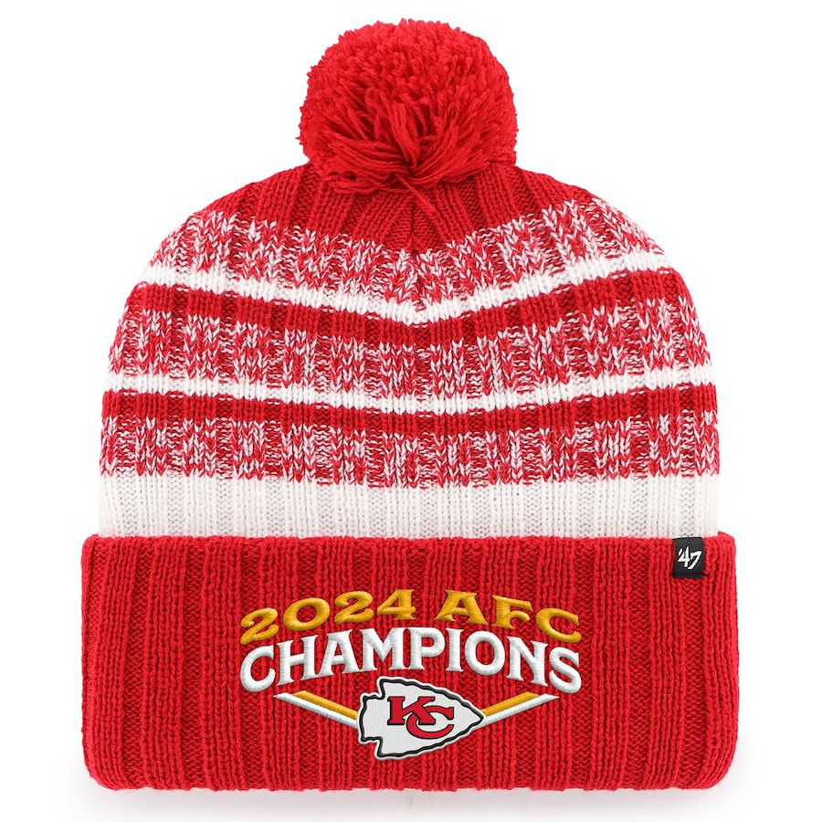 NFL チーフス キャップ 2024 AFC 優勝記念 Clean Up Adjustable Hat