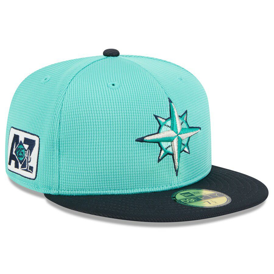 MLB マリナーズ キャップ 2024 バッティングプラクティス 59FIFTY