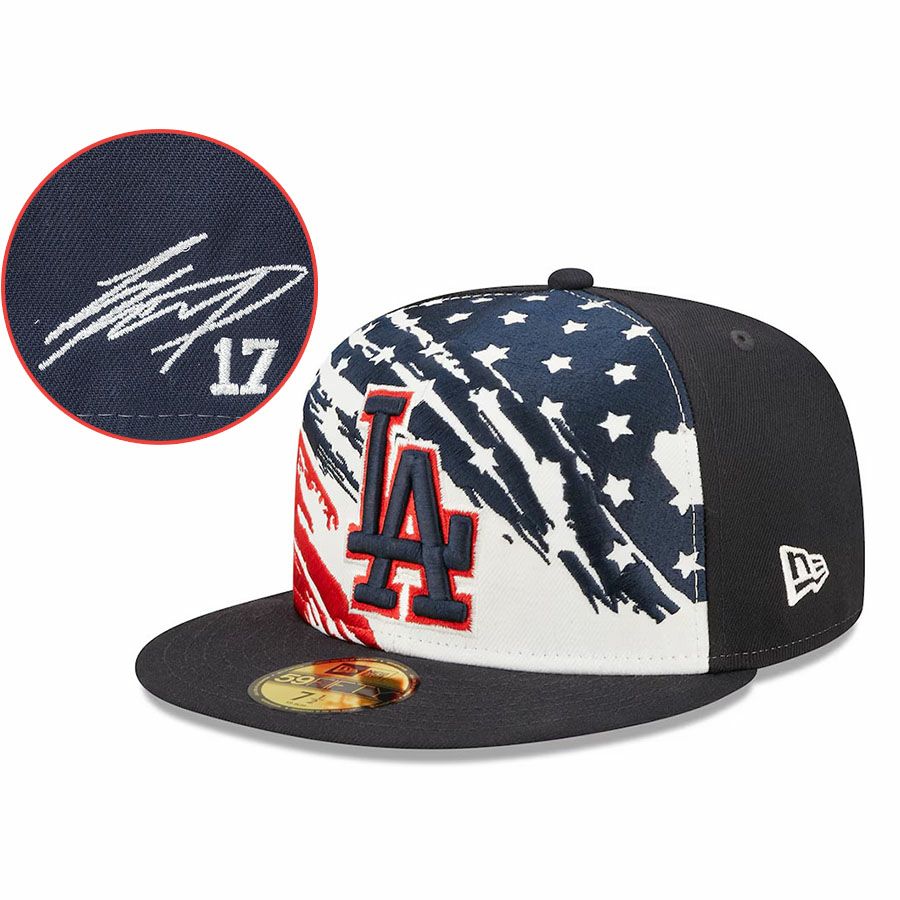 MLB 大谷翔平 ドジャース キャップ 2x MVPパッチ Dロゴ 9FIFTY