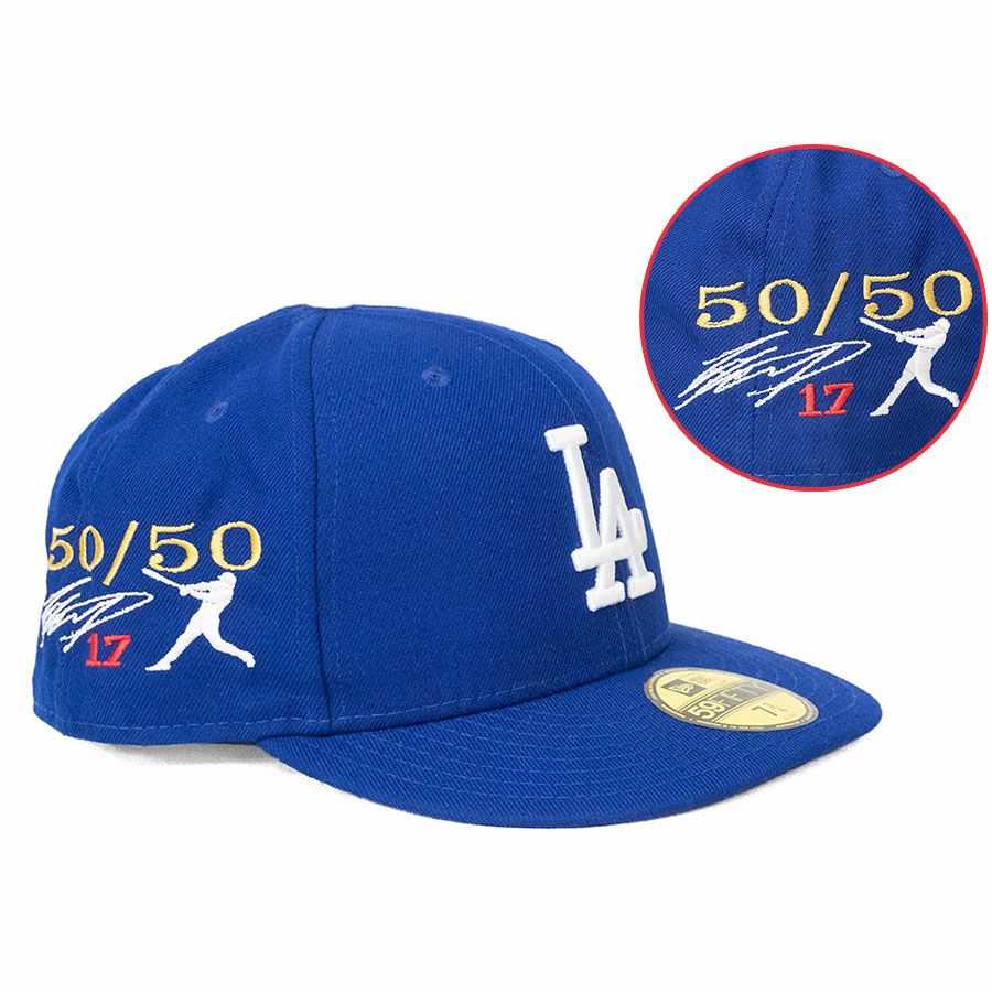 MLB 大谷翔平 ドジャース キャップ 【海外買付】50/50達成 59FIFTY
