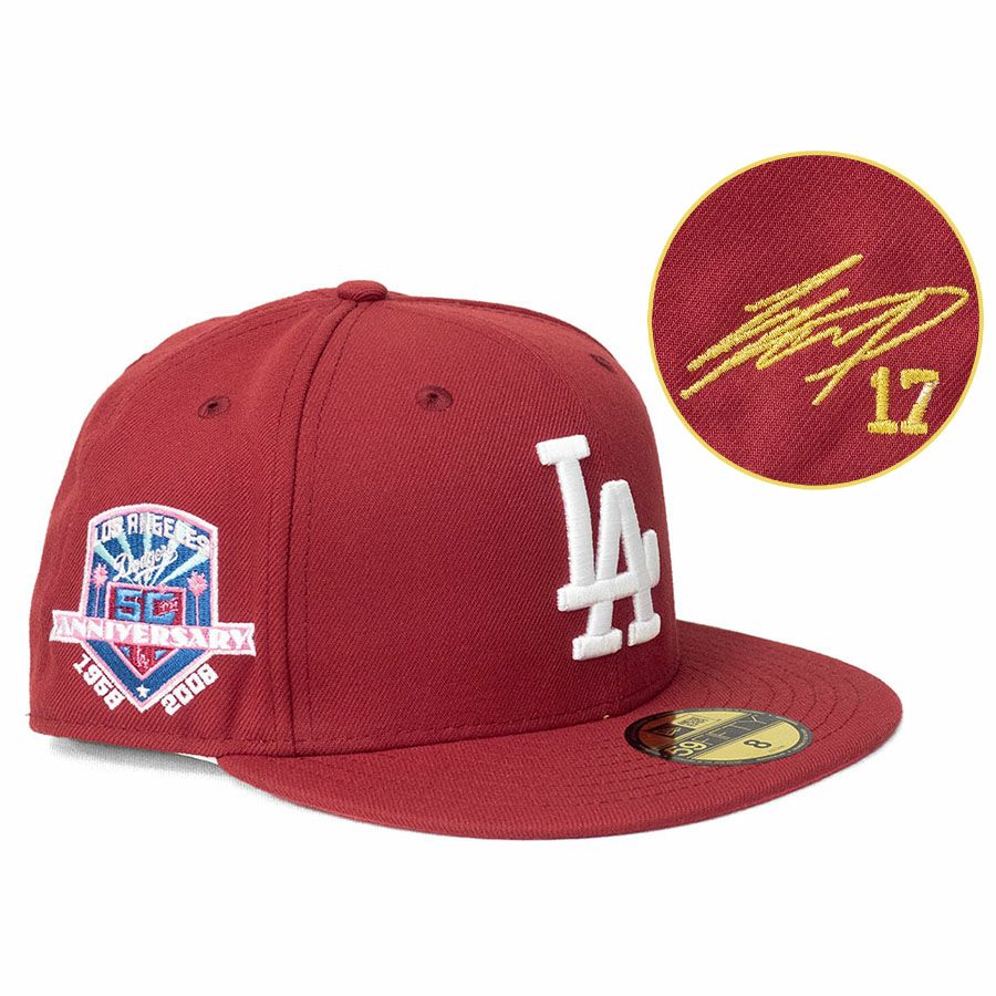 MLB 大谷翔平 ドジャース キャップ ネーム＆ナンバーパッチ 59FIFTY