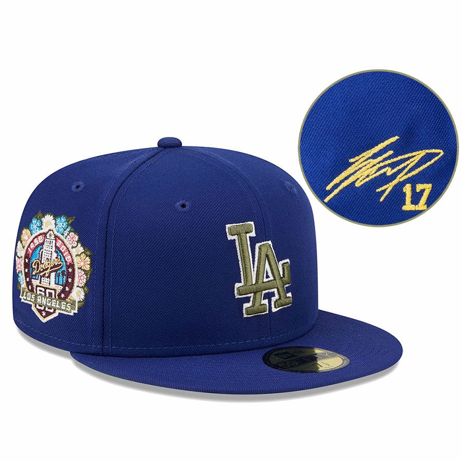 MLB 大谷翔平 ドジャース キャップ サイン刺繍 Basic 9FIFTY Snapback