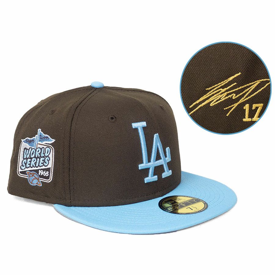 MLB 大谷翔平 ドジャース キャップ ネーム＆ナンバーパッチ 59FIFTY