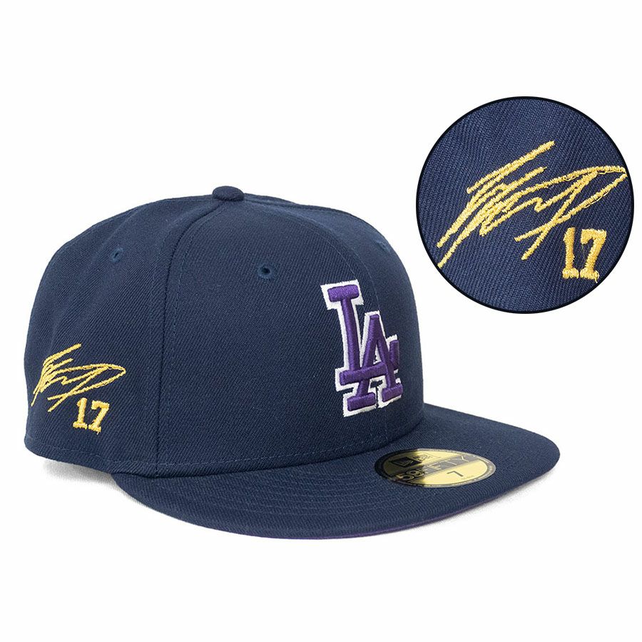 MLB 大谷翔平 ドジャース キャップ 2x MVPパッチ Dロゴ 9FIFTY