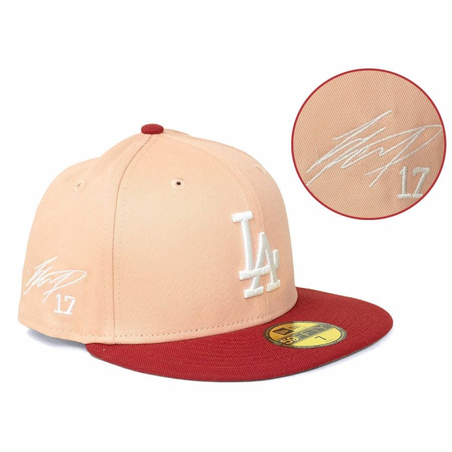 ニューエラ キャップ 大谷翔平 17 57.7センチ 抽選当選品 刺繍サイン入 MLB 大谷翔平 ニューエラ メンズ - MLB | セレクション公式オンライン