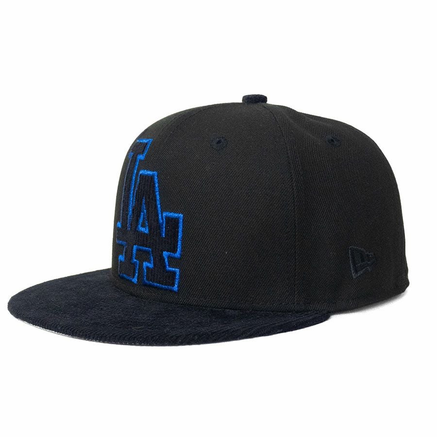 MLB ドジャース キャップ 59Fifty Black Black Swift Cap ニューエラ