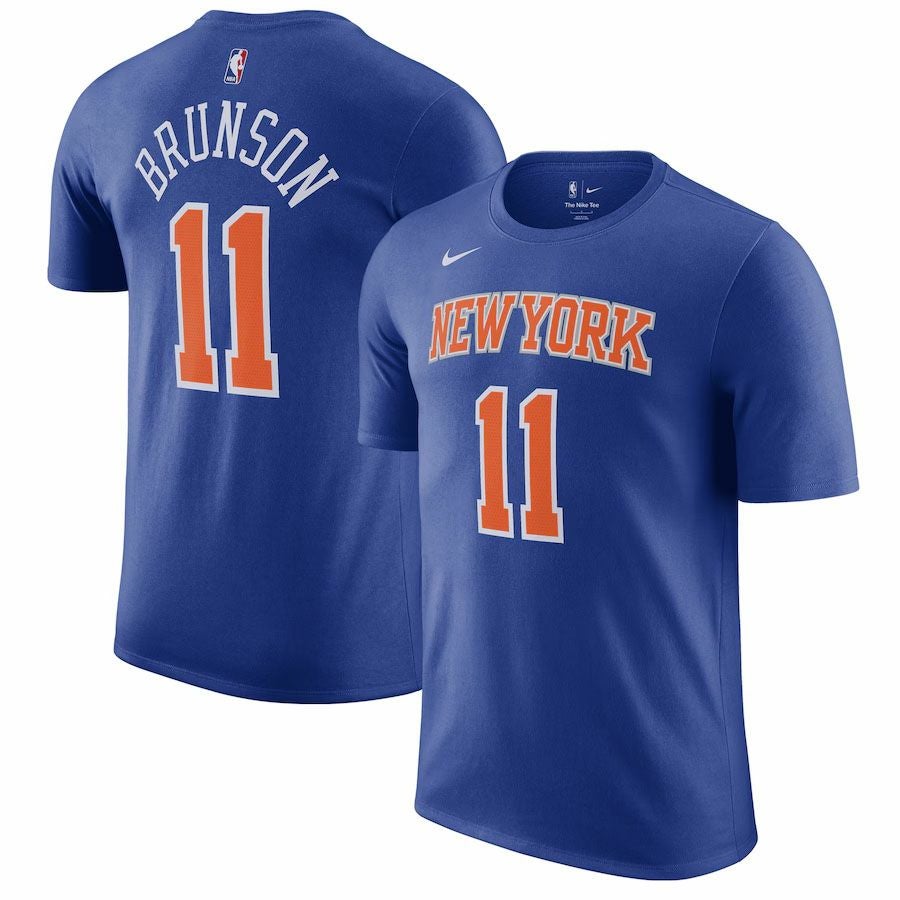 NBA ジャレン・ブランソン ニックス Tシャツ Fuse ネーム＆ナンバー T
