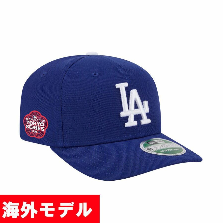 MLB ドジャース キャップ 【海外版】東京シリーズ2025 Side Patch