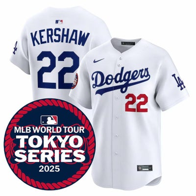 MLB クレイトン・カーショー ドジャース ユニフォーム 東京シリーズ 
