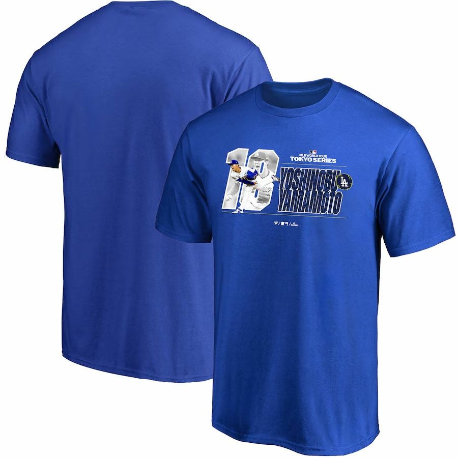 MLB 山本由伸 ドジャース Tシャツ 【海外限定版】ベイビーライオン