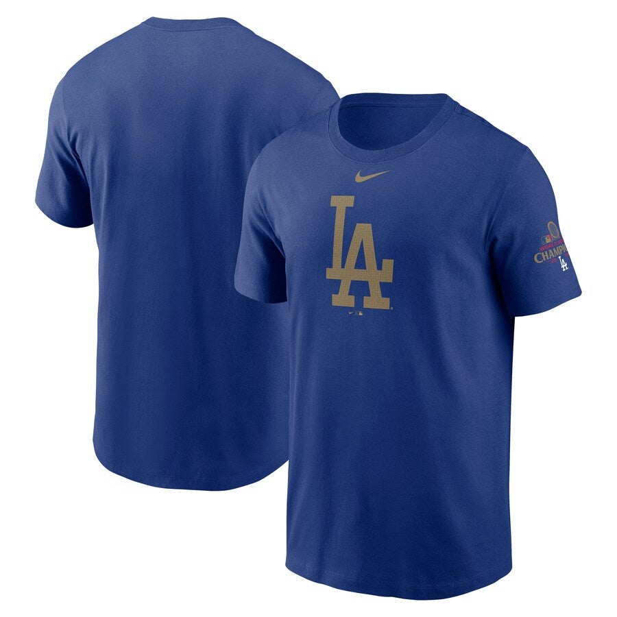海外モデル】MLB ドジャース Tシャツ ゴールドコレクション WS2024優勝