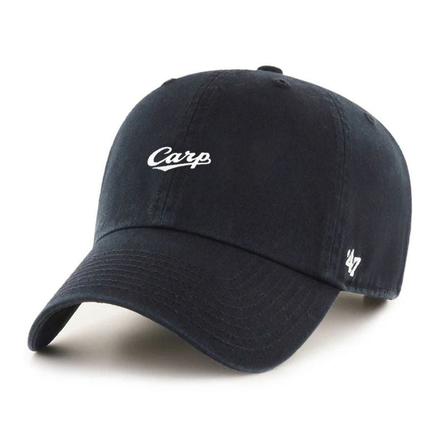 広島カープ グッズ キャップ ミニロゴ Script Baserunner Clean Up Cap