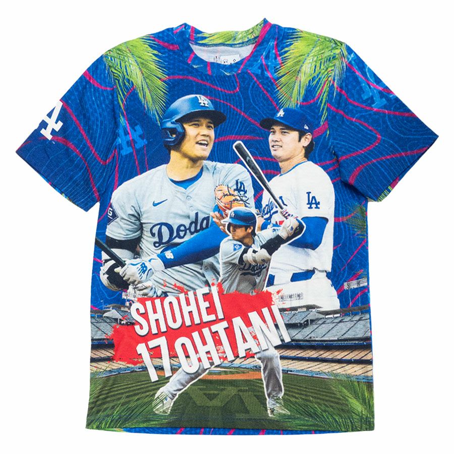 海外限定版】MLB 大谷翔平 ドジャース Tシャツ Sho Yeah T-Shirt (LA