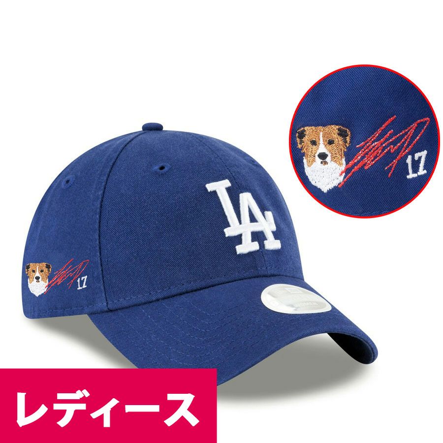 MLB 大谷翔平 ドジャース キャップ 【セレクション特注】サイン刺繍