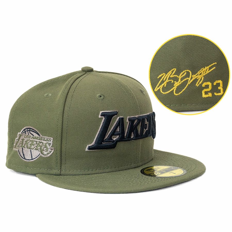 NBA レブロン・ジェームズ レイカーズ キャップ 【現地買付カスタム
