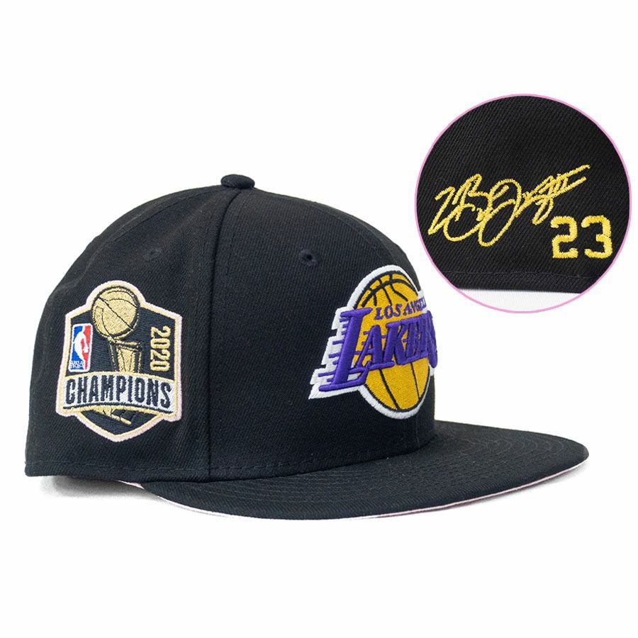 NBA レブロン・ジェームズ レイカーズ キャップ 【現地買付カスタム