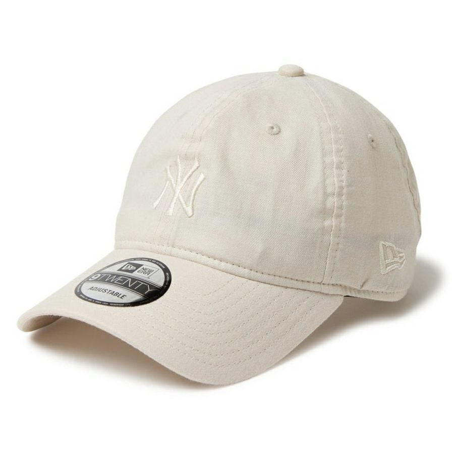 MLB ヤンキース キャップ Cotton Flax 9TWENTY Adj リネン ニューエラ