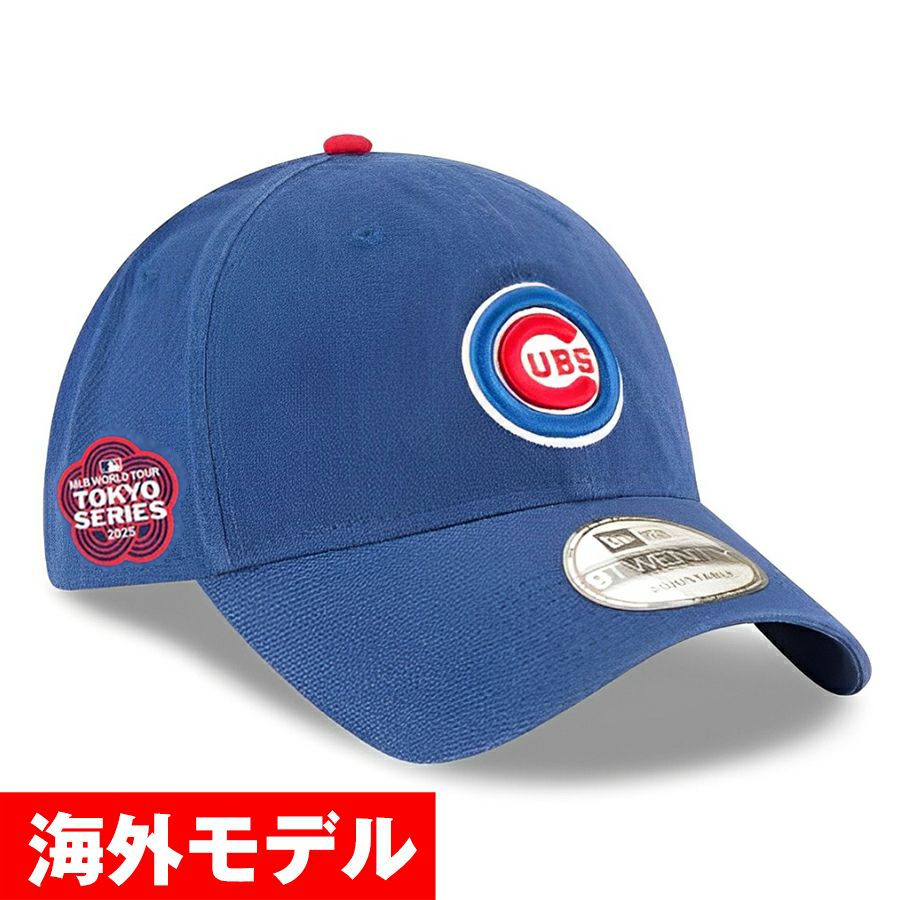 読売ジャイアンツ カブス ニューエラ MLB TOKYO 鈴木誠也　大谷翔平 MLB 鈴木誠也 カブス キャップ 海外カスタム サイン刺繍 Core Classic