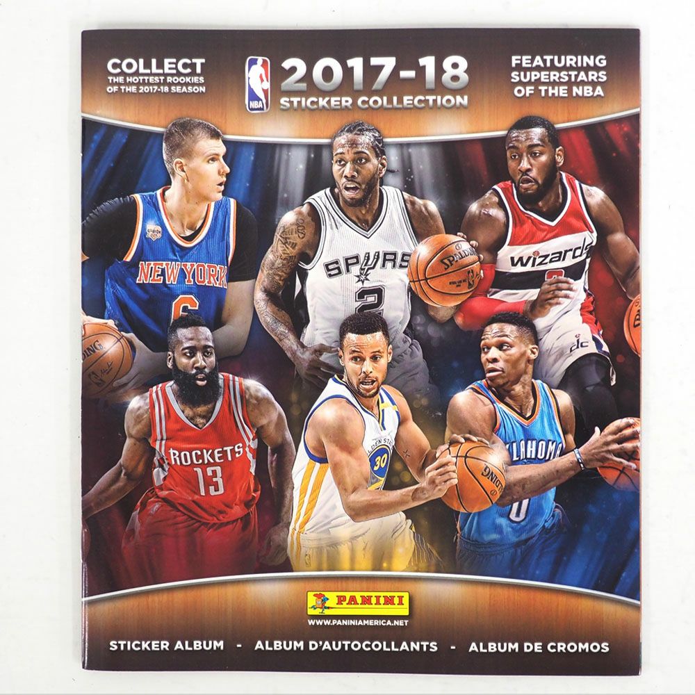 NBA ステッカー/シール コレクション アルバム 2017-18 PANINI レア