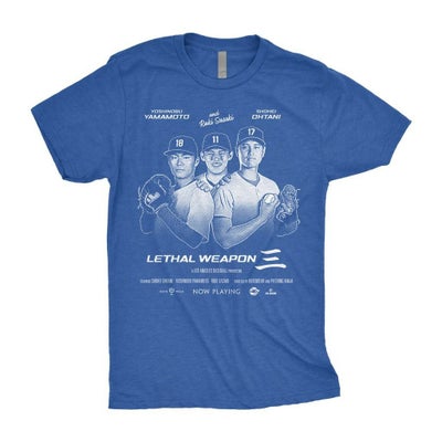 MLB 大谷翔平 山本由伸 佐々木朗希 ドジャース Tシャツ 【海外モデル 