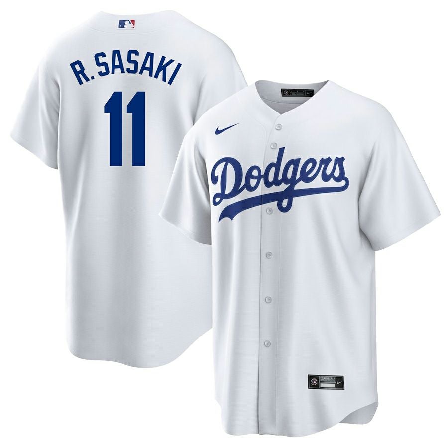 MLB 佐々木朗希 ドジャース ユニフォーム Replica Player Jersey