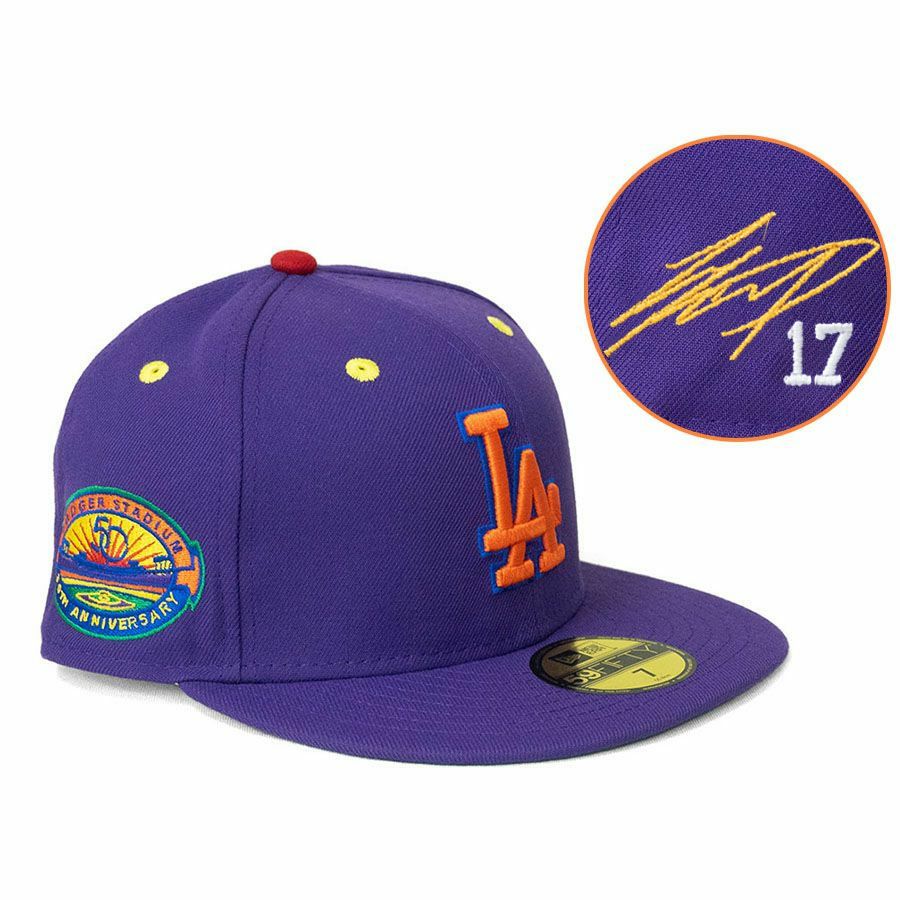 MLB キャップ 【球場限定配布】鬼滅の刃 x ドジャース 竈門炭治郎