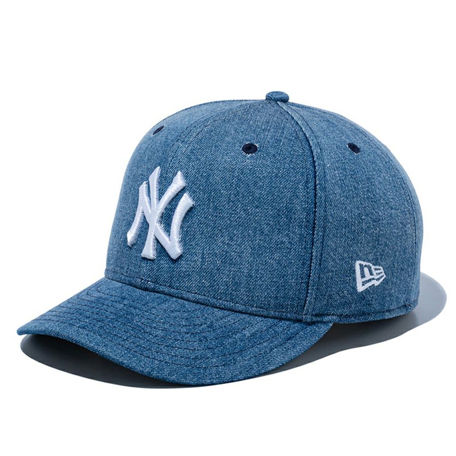 MLB ヤンキース キャップ ウォッシュドデニム プレカーブ 59FIFTY