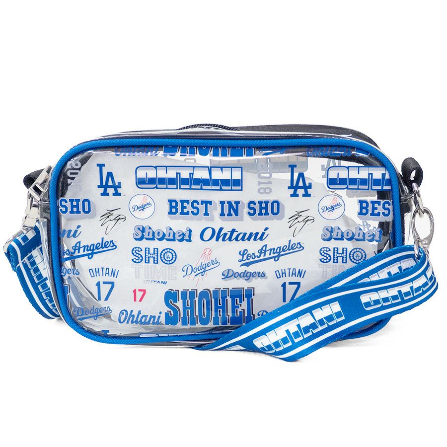 ☆非売品☆ドジャース×ハローキティコラボポーチ&ケース MLB ドジャース クリアポーチ 【球場配布限定】ハローキティー Hello