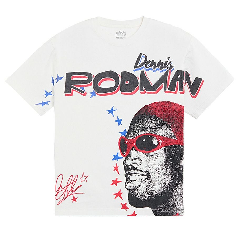 NBA デニス・ロッドマン Tシャツ Bad As I Wanna Be Oversized T-Shirt