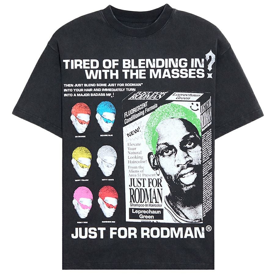 NBA デニス・ロッドマン Tシャツ Candid Dennis Graphic Oversized T