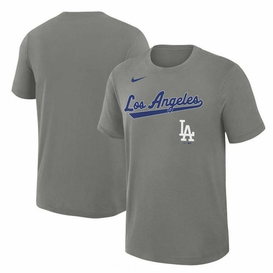 ドジャース MLB Tシャツ メンズ 長袖 ロンt ナイキ Nike ロイヤル