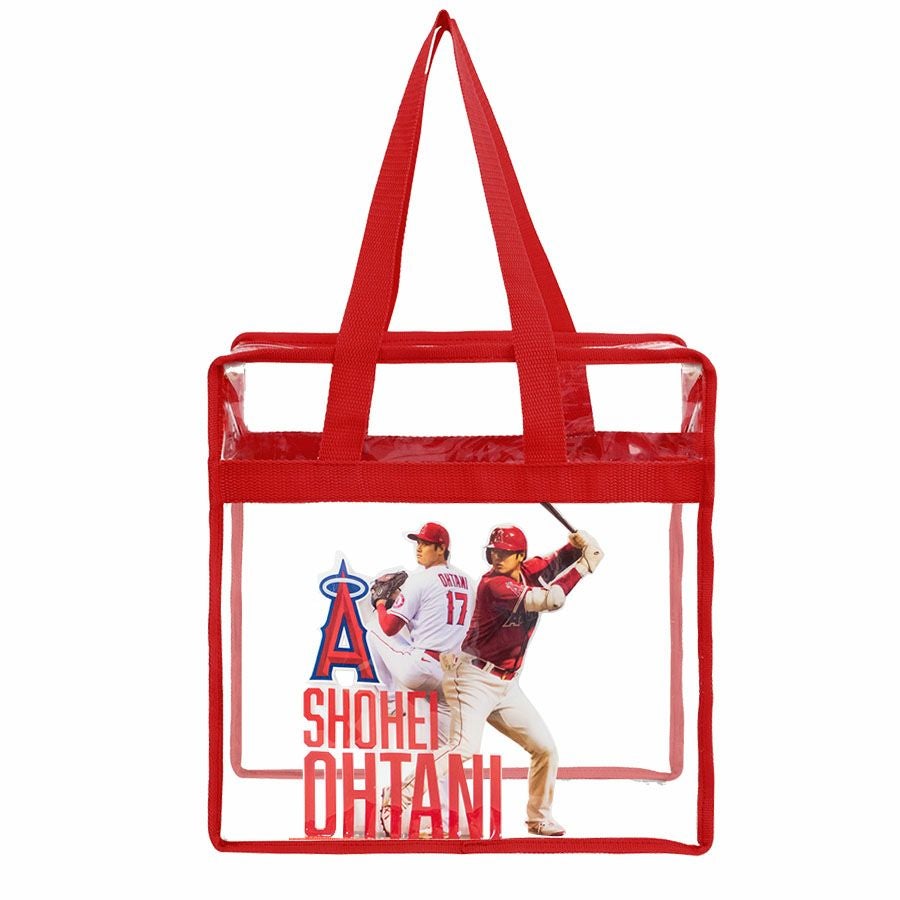 MLB 大谷翔平 ドジャース トートバッグ クリア トラベルバッグ