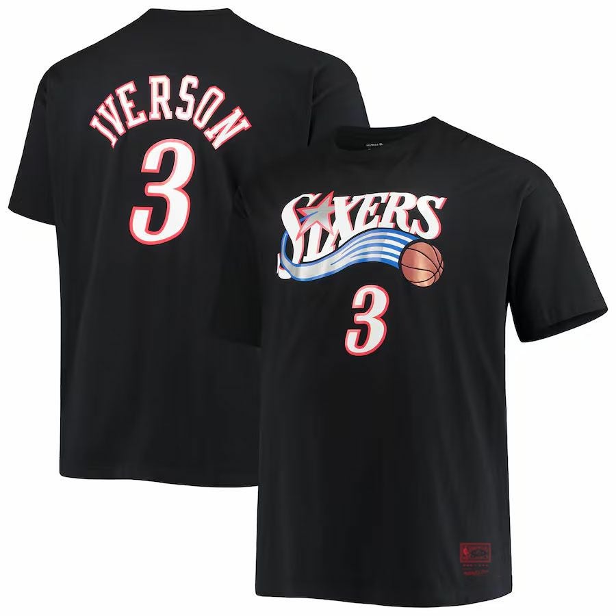NBA アレン・アイバーソン 76ers Tシャツ The Answer Tee ミッチェル