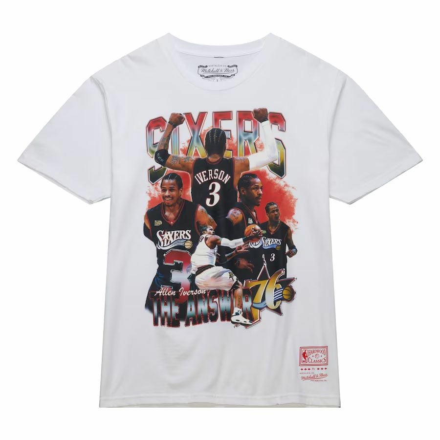 NBA アレン・アイバーソン 76ers Tシャツ The Answer Tee ミッチェル