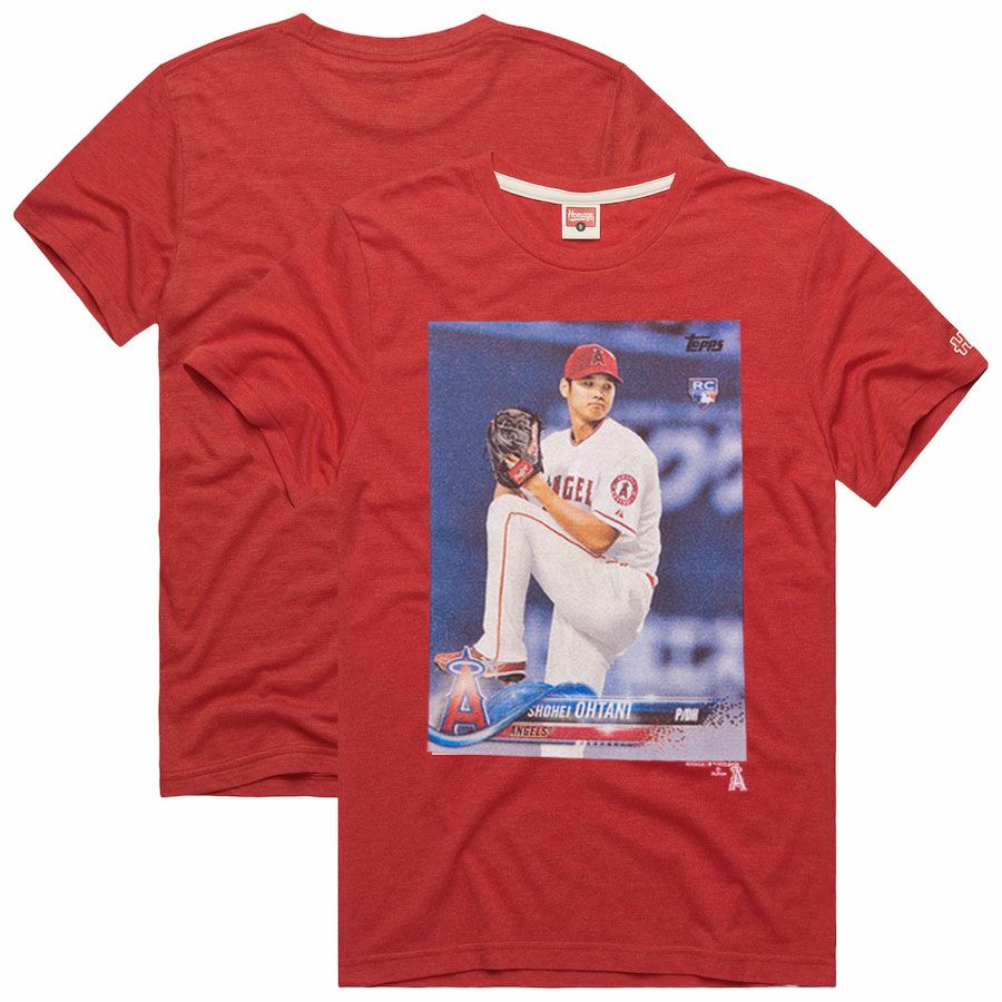 MLB エンゼルス 大谷翔平 Tシャツ レッド オール - MLB | セレクション