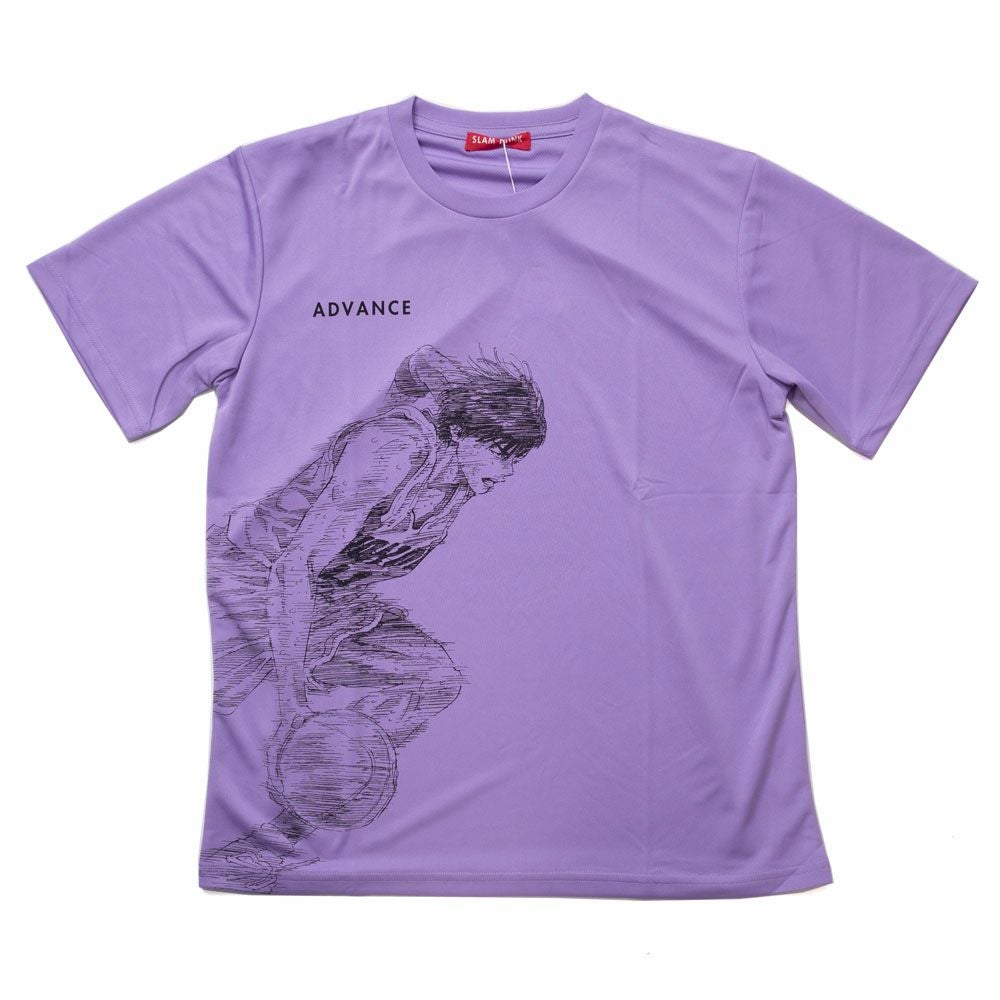 SLAM DUNK/スラムダンク Tシャツ 半袖 スポーツT 流川/ADVANCE