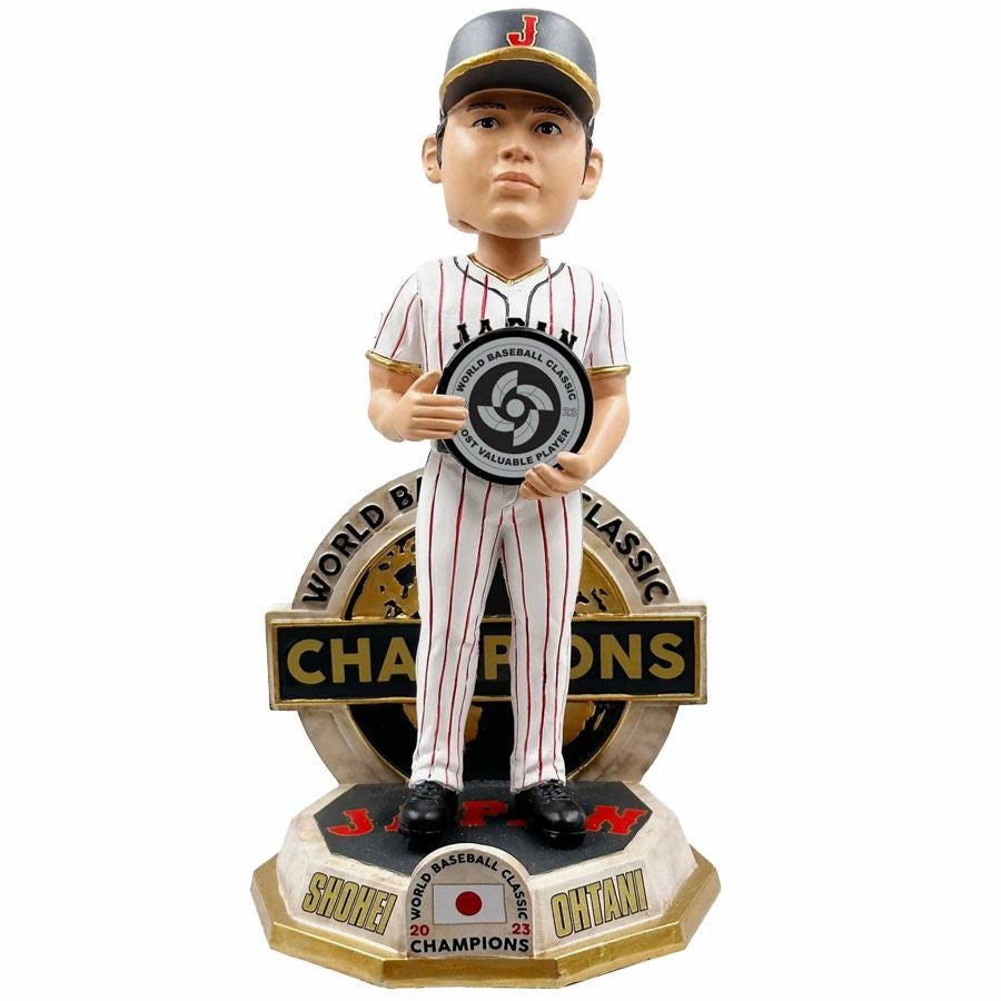 WBC2023 世界で123個限定 ボブルヘッド 大谷翔平選手 WBC 大谷翔平 侍ジャパン ボブルヘッド 【223個限定】2023 WBC 優勝