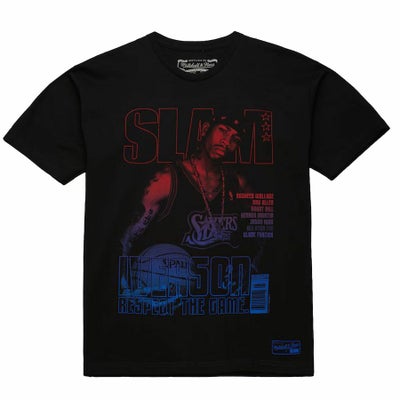 NBA アレン・アイバーソン 76ers Tシャツ 雑誌SLAM GRADIENT TEE 